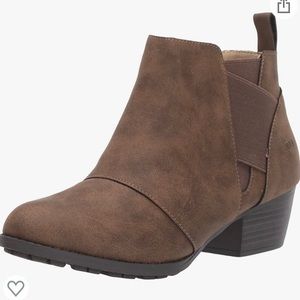 JBU Brown Leather Booties